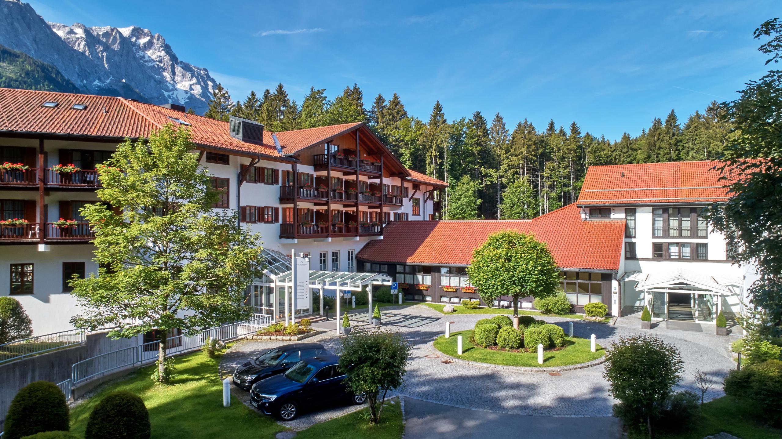 Hotel Am Badersee Grainau Exteriör bild