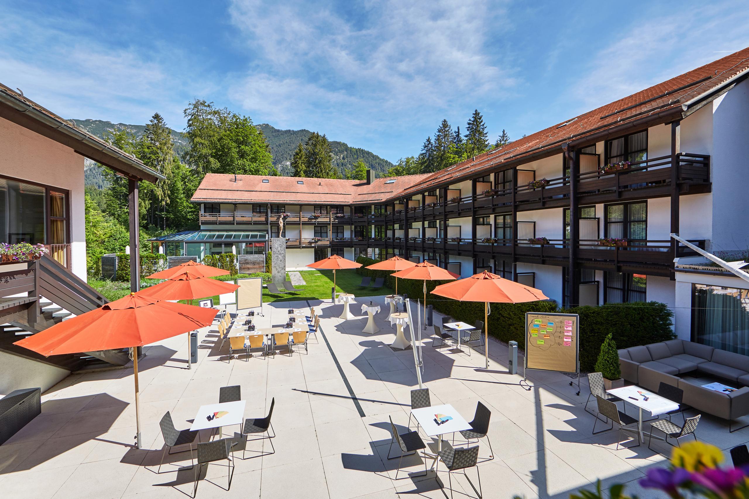 Hotel Am Badersee Grainau Exteriör bild