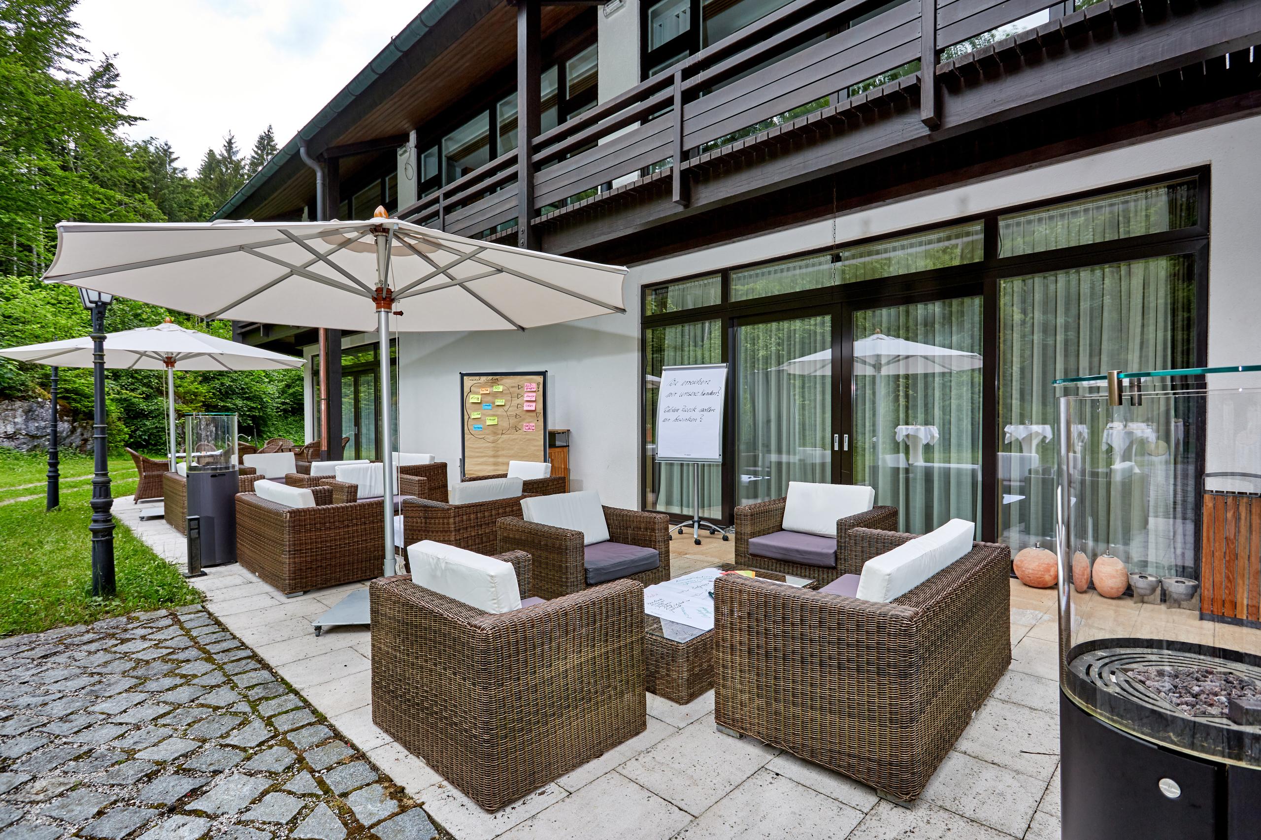 Hotel Am Badersee Grainau Exteriör bild